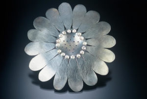 9/11 Brooch with Pearls - Marjorie Simon