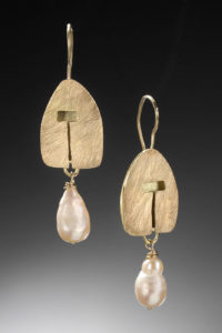 Golden Hut Earrings - Marjorie Simon
