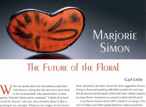 The Future of Floral Marjorie Simon